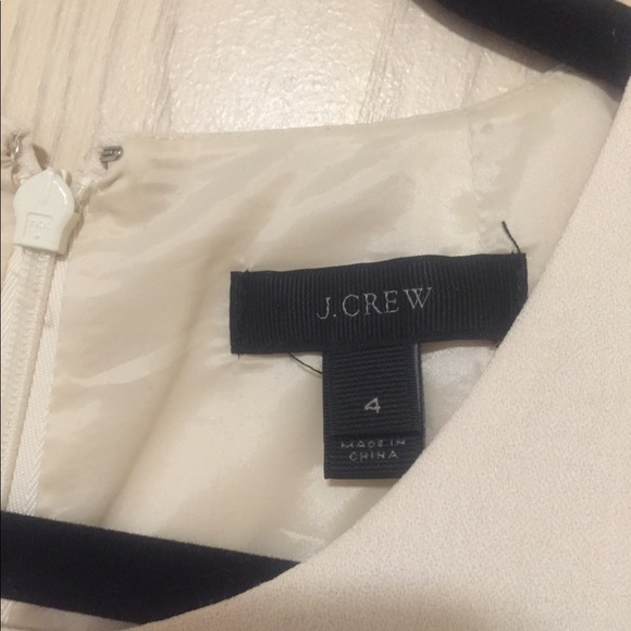 JCREW structures cream dress - Picture 3 of 3